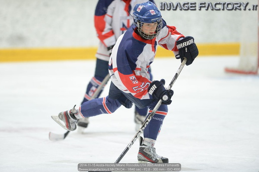 2014-11-15 Aosta-Hockey Milano Rossoblu U14 0605 Andrea Fornasetti